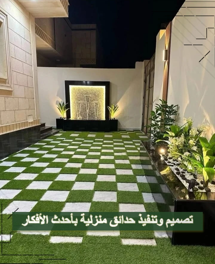 تنسيق حدائق منازل الكويت