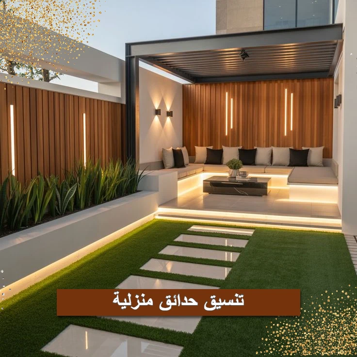 تنسيق حدائق منزلية