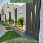 ديكورات حدائق