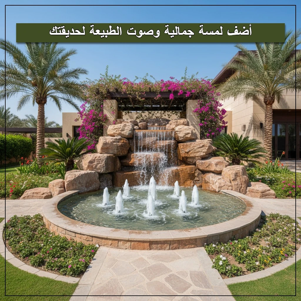 تركيب شلالات ونوافير في الكويت