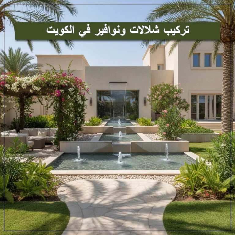 تركيب شلالات ونوافير في الكويت