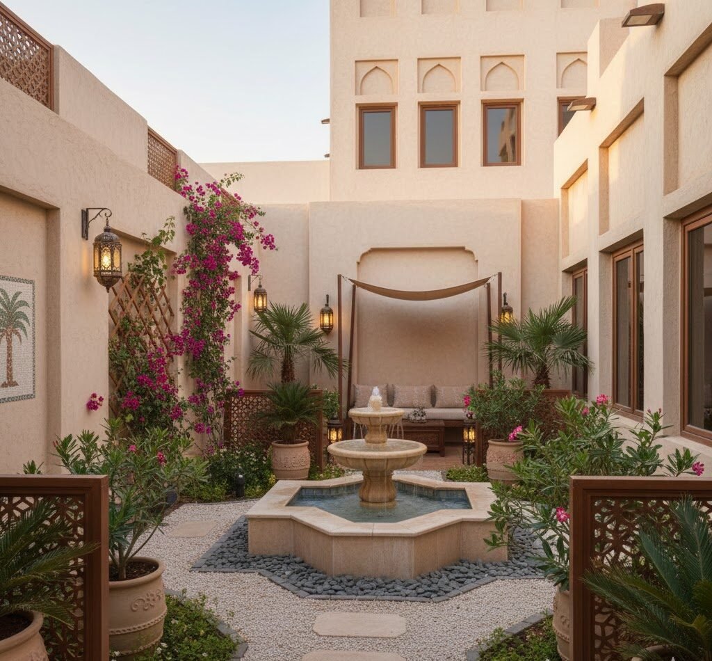 تنسيق حدائق منزلية صغيرة بالكويت