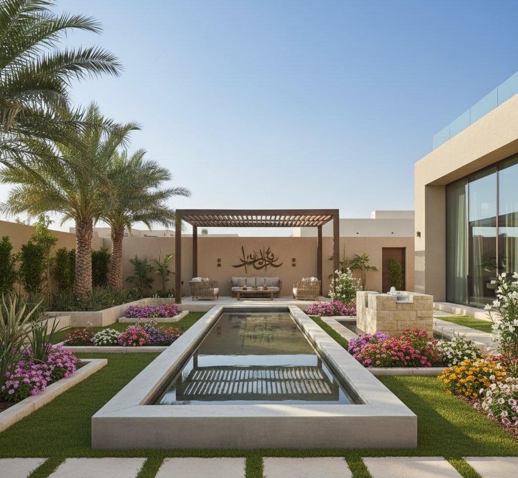 تنسيق حدائق المنازل